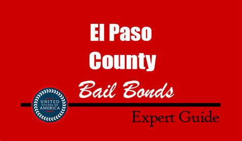 El Paso County Justice Service DepartmentPeter CareyExecutive Director, JSV Department. . El paso county colorado bond schedule
